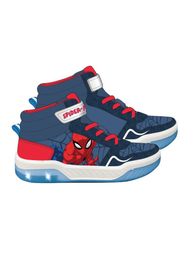 SPORTY SHOES PVC SOLE WITH LIGHTS SPIDERMAN