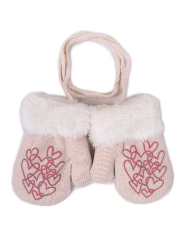 Yoclub Kids's Gloves RED-0011G-AA1A-006