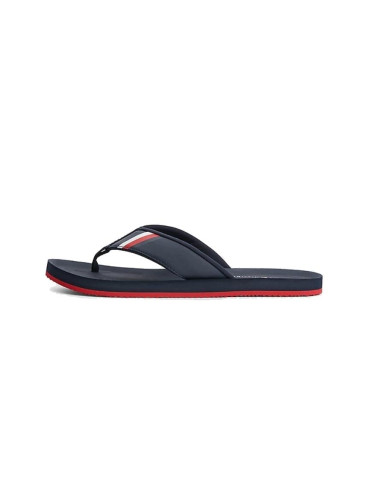 Tommy Hilfiger Flip-flops - COMFORTABLE PADDED BEACH SANDAL blue