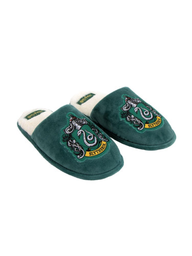 HOUSE SLIPPERS OPEN HARRY POTTER SLYTHERIN