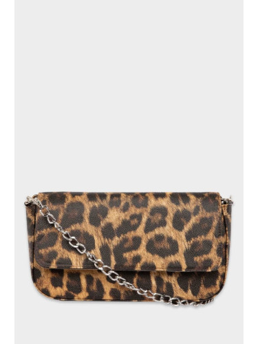 DEFACTO Women's Leopard Print Crossbody Bag