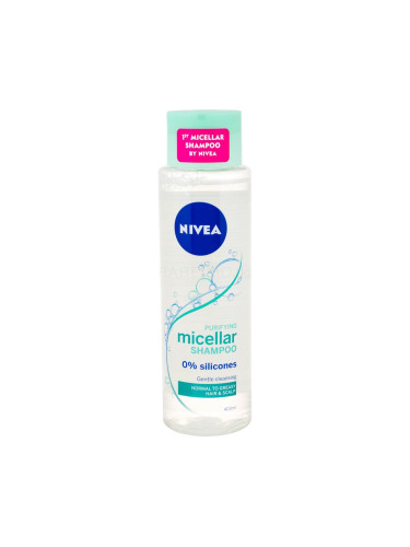 Nivea Micellar Shampoo Purifying Шампоан за жени 400 ml