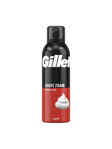 Gillette Shave Foam Original Scent Пяна за бръснене за мъже 200 ml