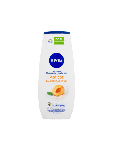 Nivea Apricot & Apricot Seed Oil Душ гел за жени 250 ml