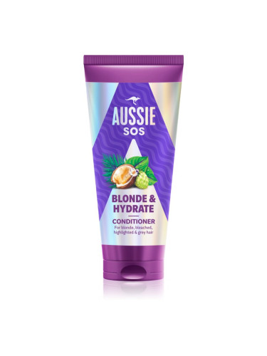 Aussie SOS Blonde Hydrate хидратиращ балсам за руса коса 200 мл.