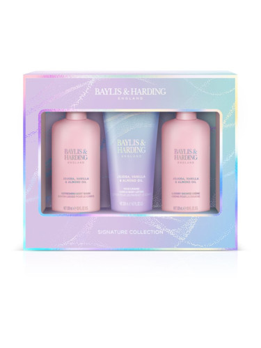 Baylis & Harding Jojoba, Vanilla & Almond Oil подаръчен комплект (за жени ) с бадемово масло