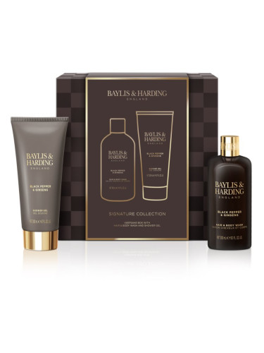 Baylis & Harding Black Pepper & Ginseng подаръчен комплект (под душа) за мъже