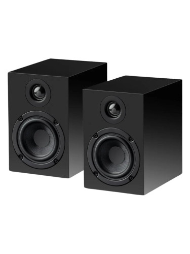 Pro-Ject Speaker Box 3 E Hi-Fi Rоворител за рафт High Gloss Black 2 бр