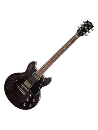 Gibson ES-339 Transparent Ebony Джаз китара