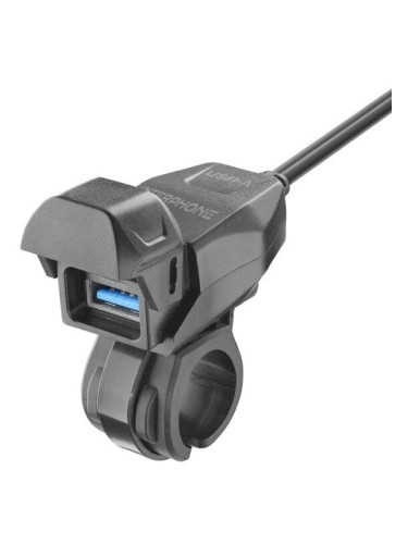 Interphone Charger Motorcycle Handlebars USB-A