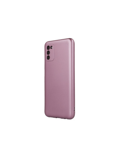 Силиконов кейс bSmart Silicone Metallic Cover, За Samsung Galaxy A23 4G/5G (A235F/A236U), Розов