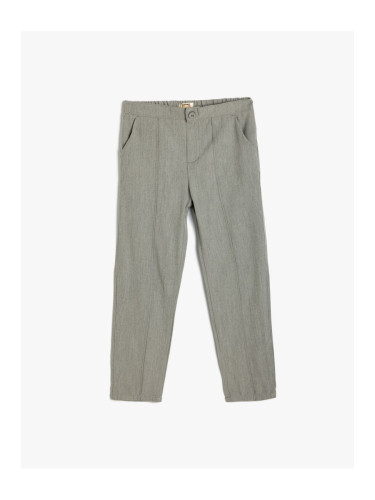 Koton Chino School Trousers Slim Fit with Pocket Detail