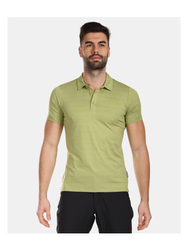 Men's functional polo shirt Kilpi OLIVA-M Green