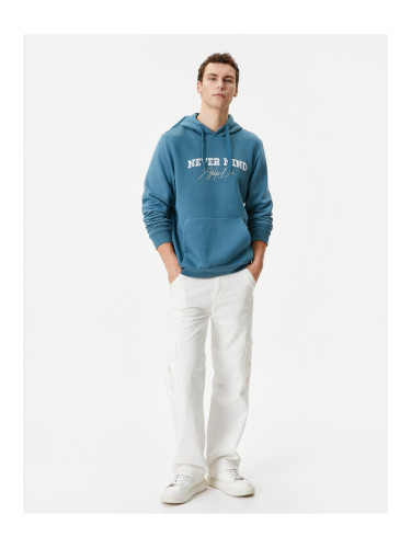 Koton Men's Blue Sweatshirt