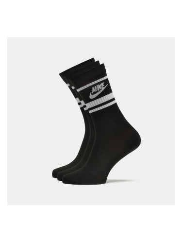 Nike Essential Stripe Socks (3 Packs)  дамски Аксесоари Чорапи DX5089-010 Черен