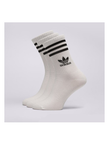 Adidas Чорапи Crew Sock 3Str дамски Аксесоари Чорапи IJ0733 Бял