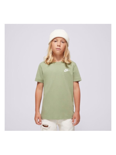 Nike Тениска K Nsw Tee Emb Futura Lbr Boy детски Дрехи Тениски FZ5177-386 Каки