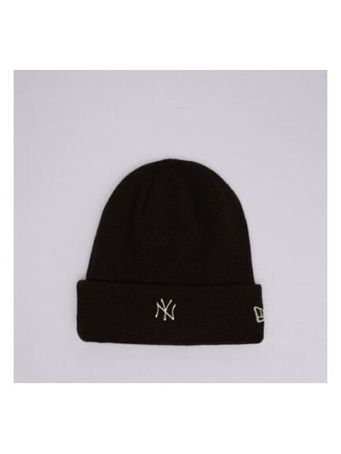 New Era Шапка Metallic Beanie Nyy New York Yankees Blk мъжки Аксесоари Зимни шапки 60565222 Черен