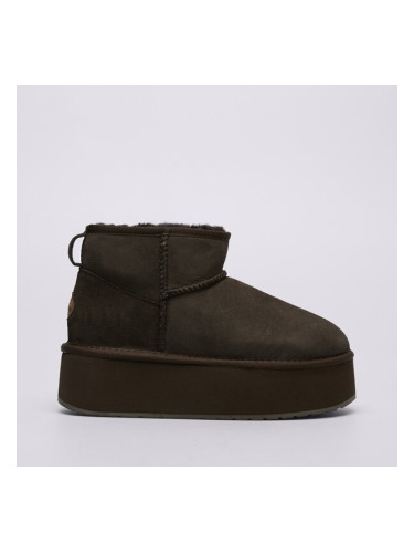 Emu Australia Stinger Micro Flatform дамски Обувки Кежуал W13082CHOCOLATE Кафяв