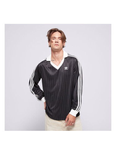 Adidas Тениска Pique Ls мъжки Дрехи Тениски IZ4808 Черен