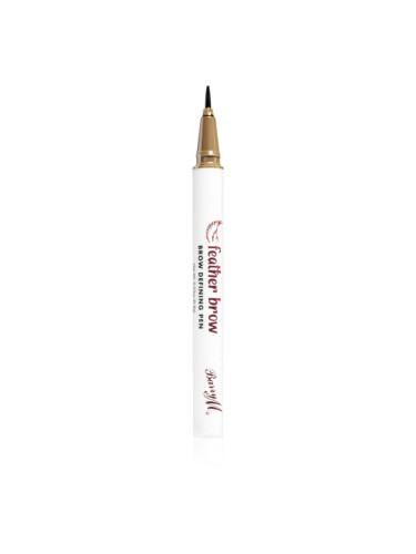 Barry M Feather Brow Defining Pen маркер за вежди цвят Light 1,2 гр.