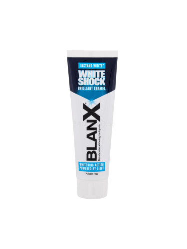 BlanX White Shock Паста за зъби 75 ml увредена кутия