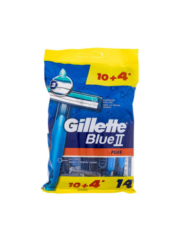 Gillette Blue II Plus Самобръсначка за мъже Комплект