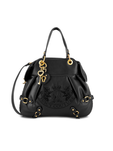 Juicy Couture Дамска чанта BIJXT8654WVP Черен