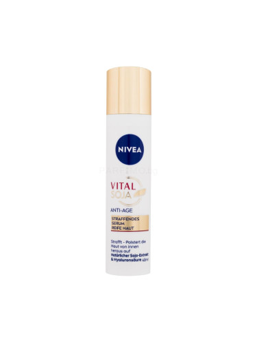 Nivea Vital Soja Anti-Age Serum Серум за лице за жени 40 ml увредена кутия