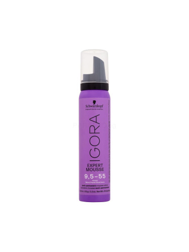 Schwarzkopf Professional Igora Expert Mousse Боя за коса за жени 100 ml Нюанс 9,5-55 Honey