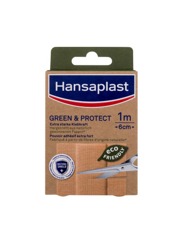 Hansaplast Green & Protect Plaster Лепенки 1 бр