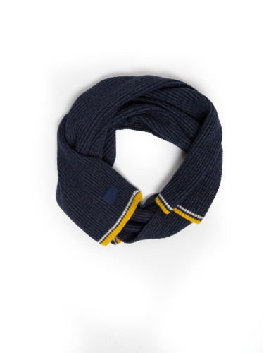 Big Star Man's Scarf 310052 403 Navy Blue