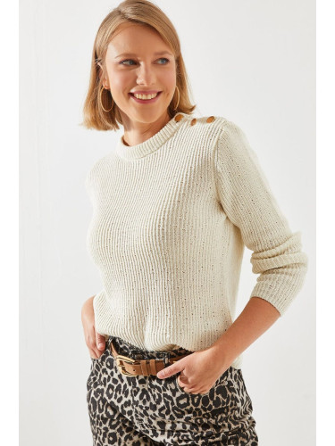 Bianco Lucci Women's Knitted Sweater