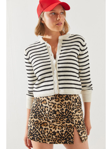 Bianco Lucci Striped Sweater