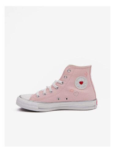 Converse Chuck Taylor All Star Y2K Heart Спортни обувки детски Rozov