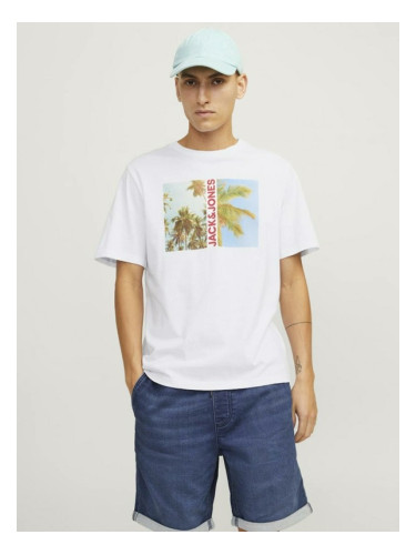 Jack & Jones Navin T-shirt Byal