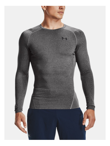 Under Armour HG Armour Comp LS T-shirt Siv