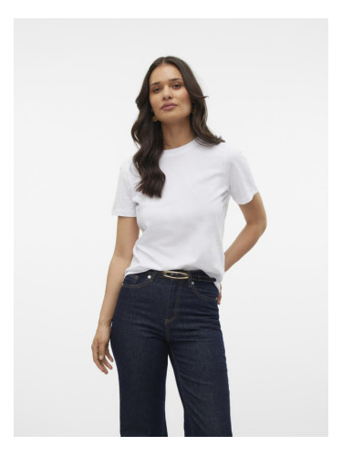 Vero Moda Paulina T-shirt Byal