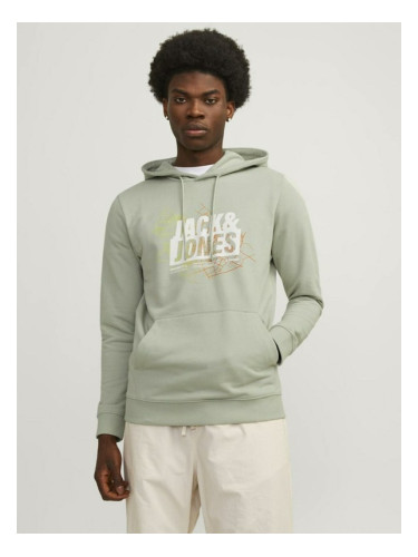 Jack & Jones Map Sweatshirt Zelen