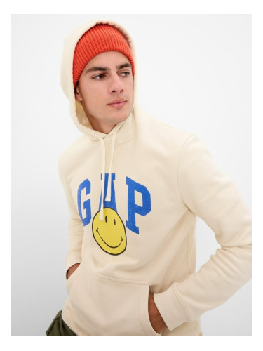 GAP Gap & Smiley® Sweatshirt Bezhov