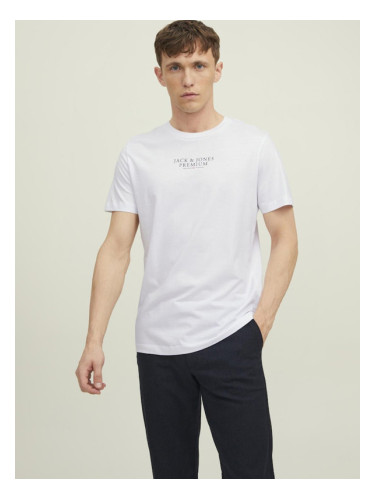 Jack & Jones T-shirt Byal