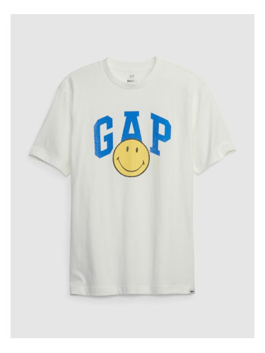 GAP & Smiley® T-shirt Byal