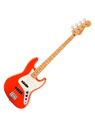 Fender Player II Series Jazz Bass MN Coral Red Електрическа бас китара