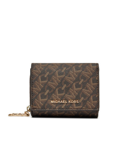 MICHAEL Michael Kors Малък дамски портфейл 32S4G8ED8B Кафяв