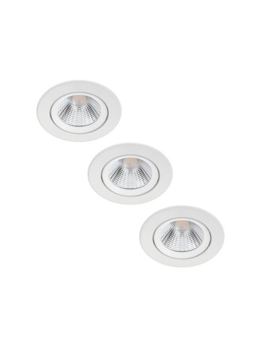 Philips - К-кт 3бр. LED Димируеми лунички DIVE LED/5,5W/230V 2700K