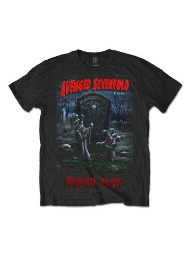 Avenged Sevenfold Риза Buried Alive Tour 2012 Unisex Black XL