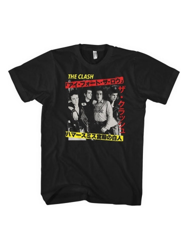 The Clash Риза Kanji Unisex Black 2XL