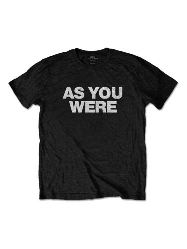 Liam Gallagher Риза As You Were Unisex Black 2XL