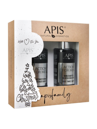 Apis Natural Cosmetics Action For Men подаръчен комплект (за мъже)