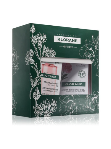 Klorane Peony Bio подаръчен комплект (За коса)